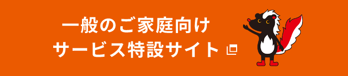 一般のご家庭向けサービス特設サイト