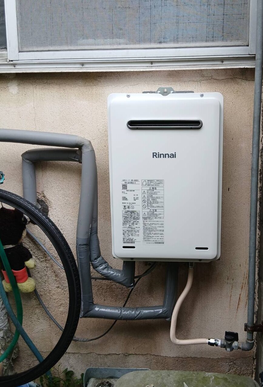 【稲沢市】単機能給湯器「リンナイ」