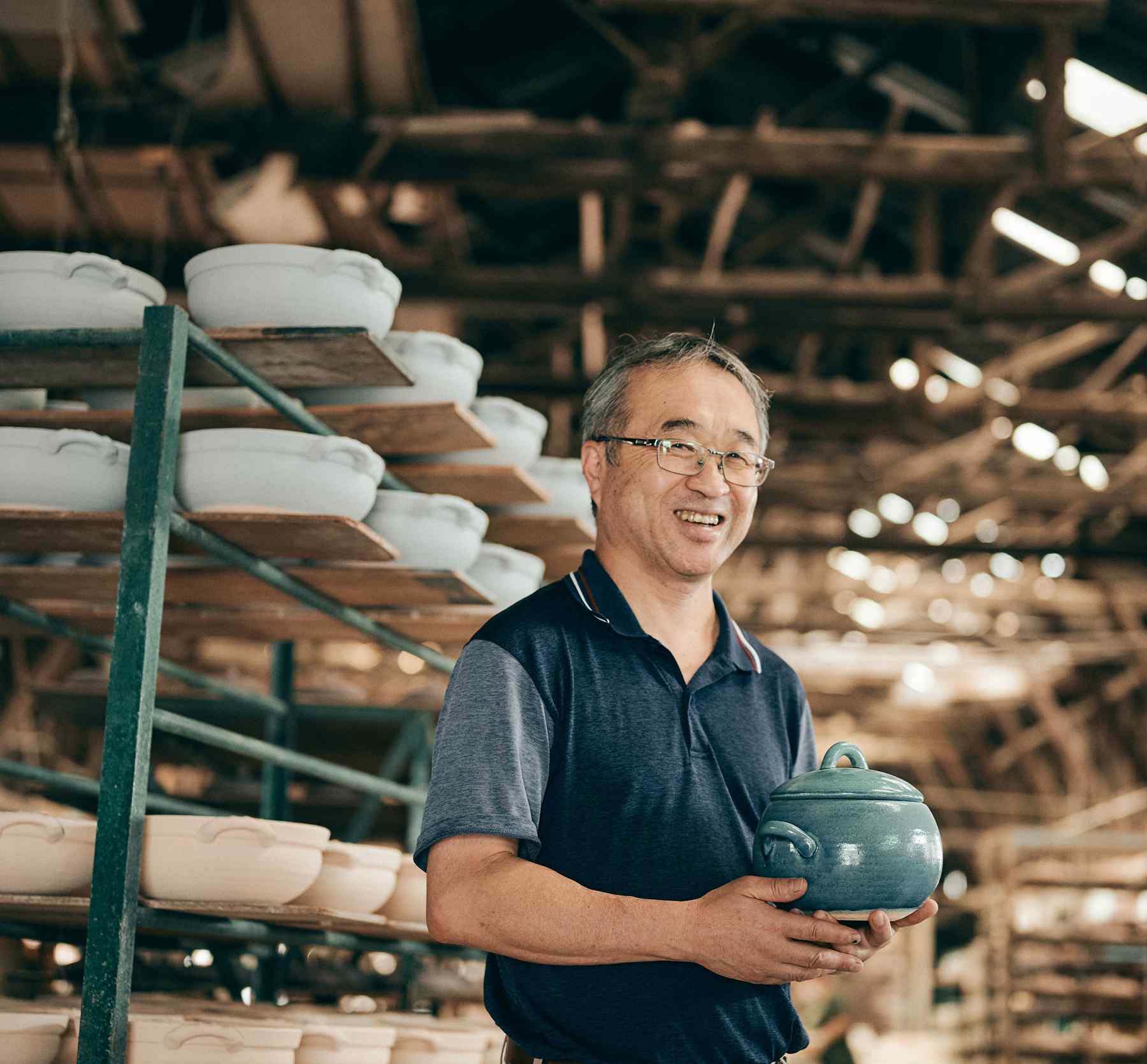 三鈴陶器(株) 代表取締役 熊本 泰弘さん