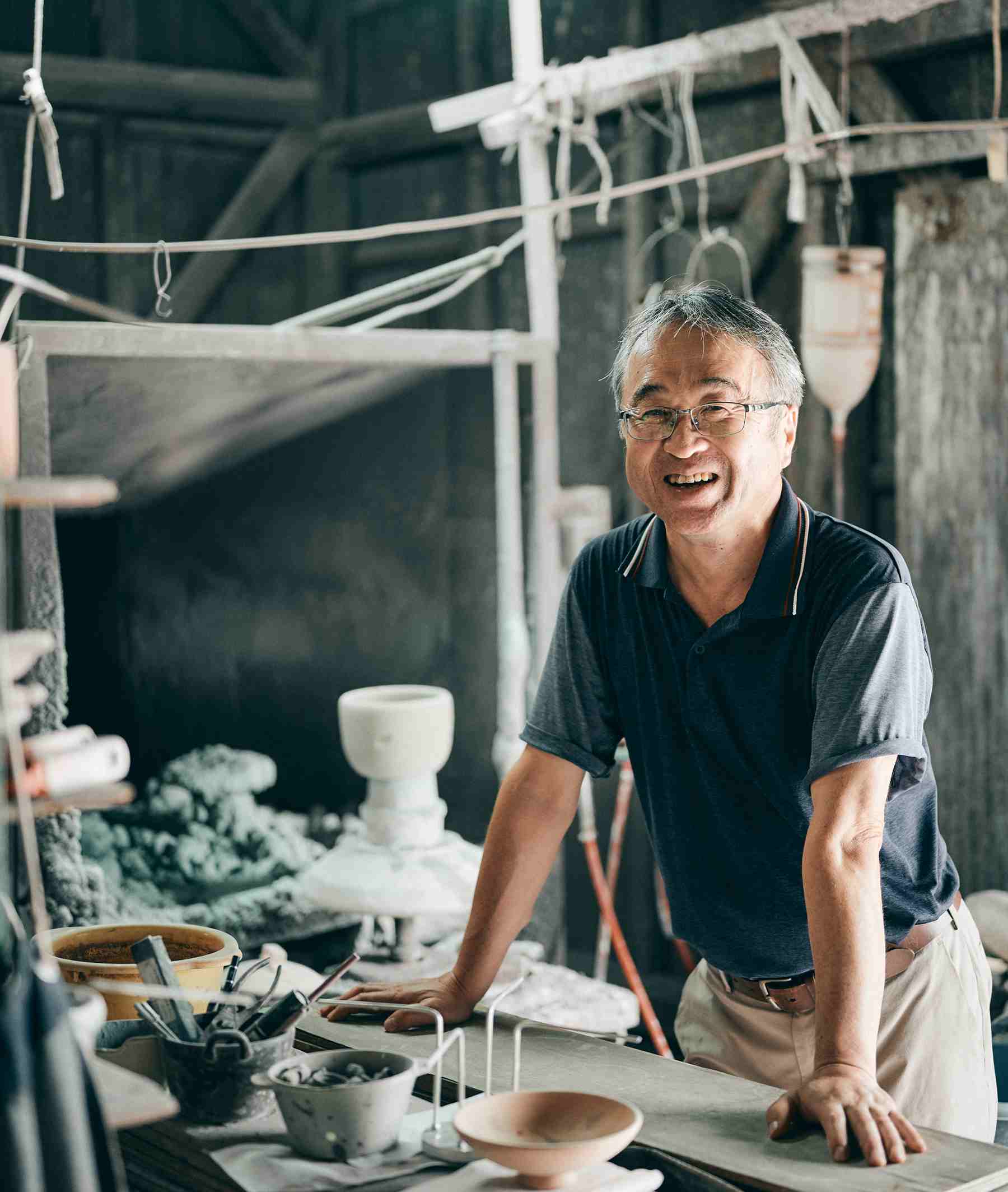 三鈴陶器（株） 代表取締役 熊本 泰弘さん