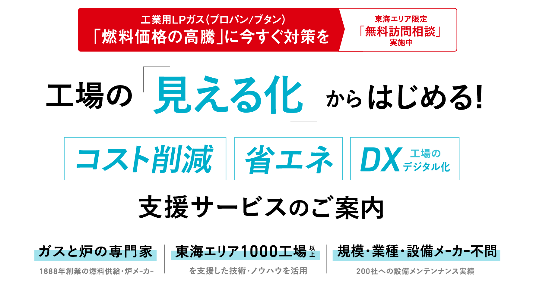 工場の「見える化」からはじめる！