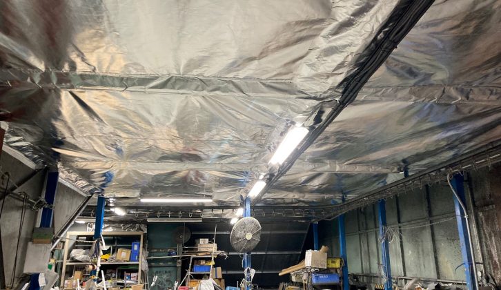 施工後　工場内