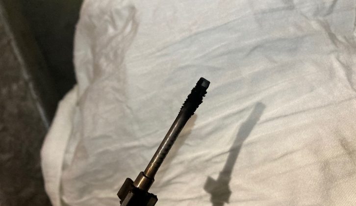 スパークロッド清掃前