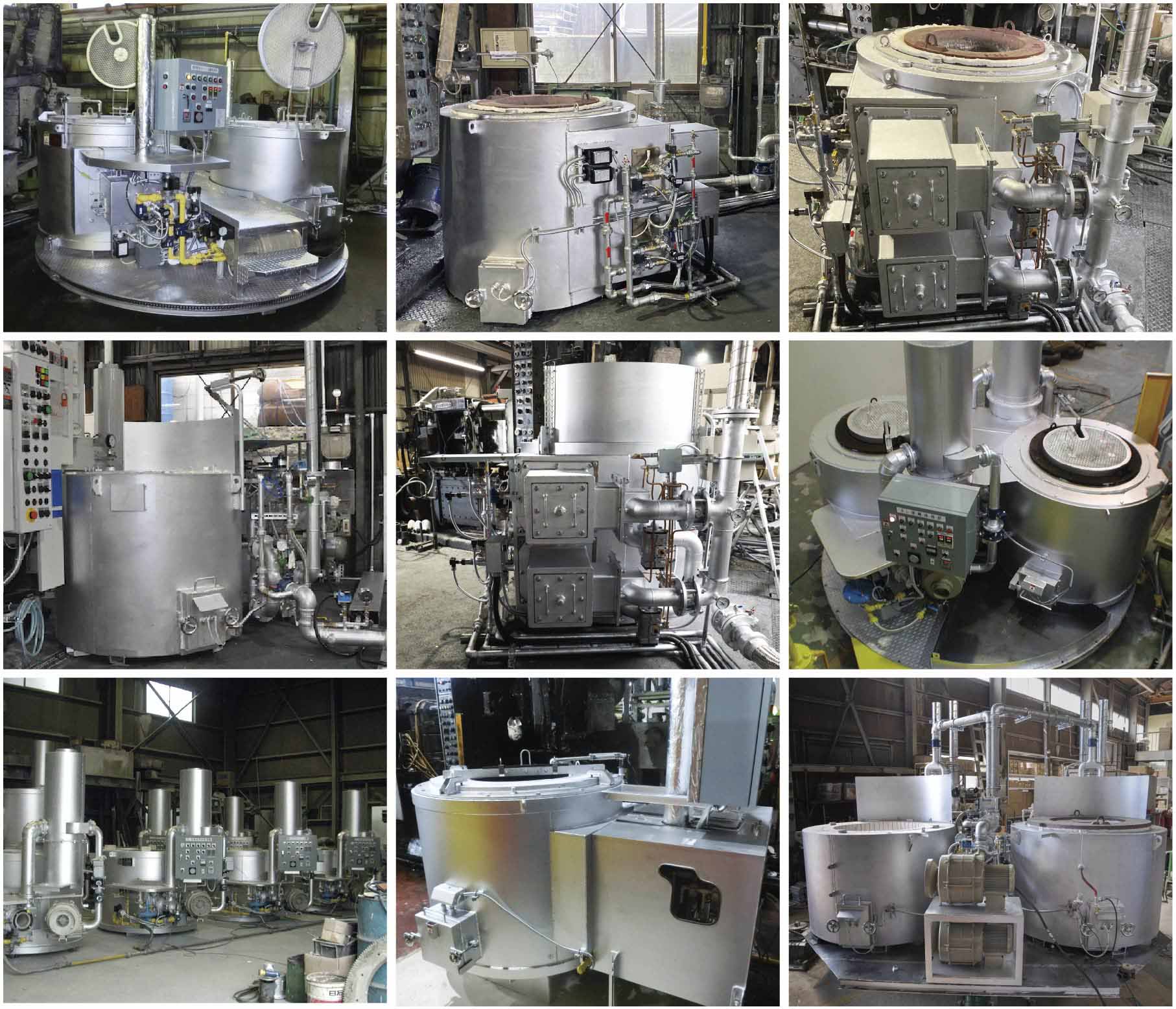 ニイミ式リジェネ溶解炉の導入実績