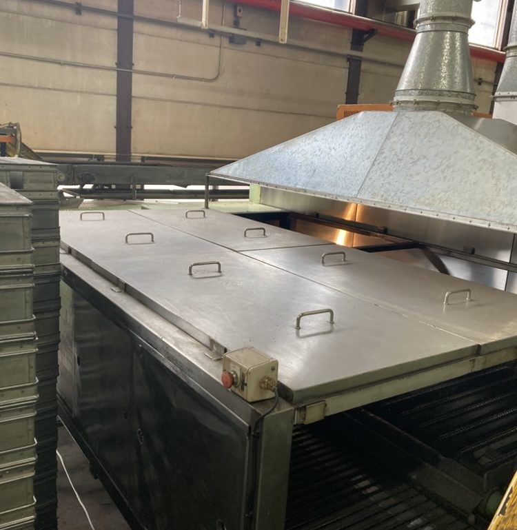 ダクト付近から熱漏れ発生