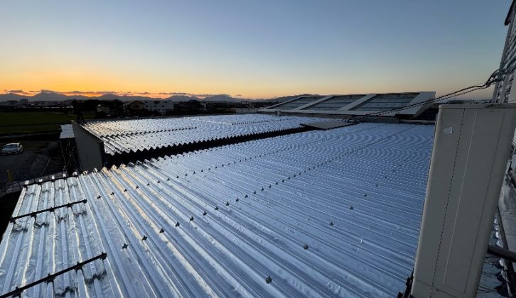 サーモバリアスカイ工法施工完了