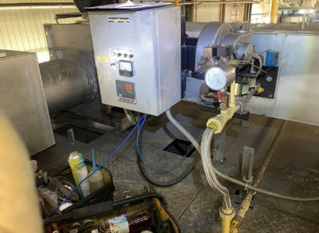 (株)加藤鉄工バーナー製作所 ダクトバーナー メンテナンス