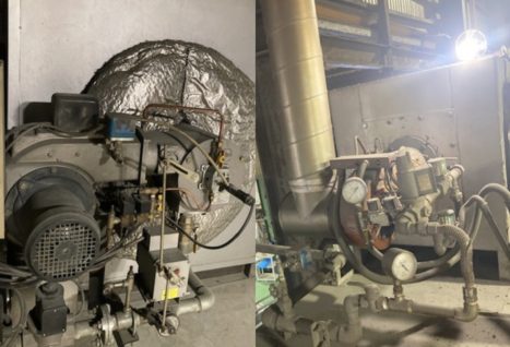 コロナ(株)など　ガンタイプバーナー　メンテナンス