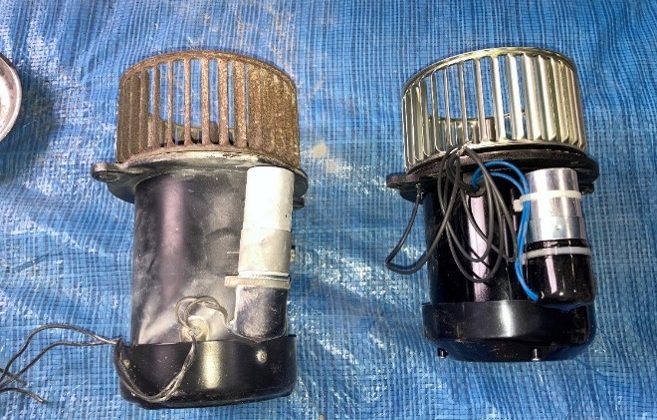 ファンモーター交換