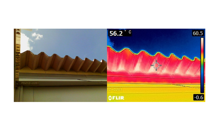 サーモバリア施工前温度