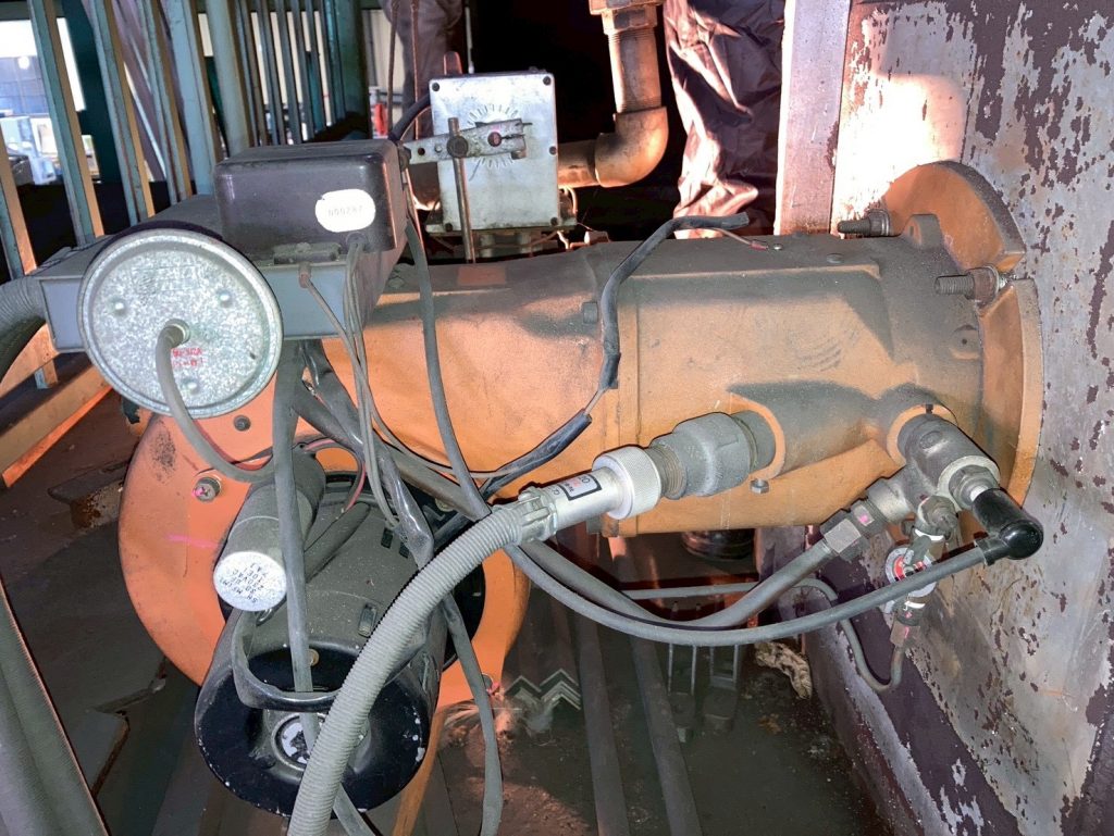 水切りバーナー全景