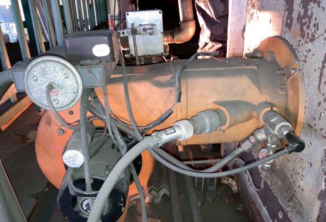 水切りバーナー全景