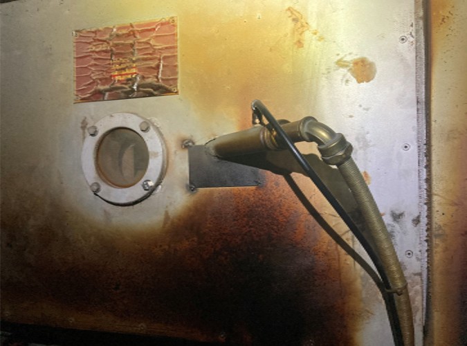 水切り用乾燥炉