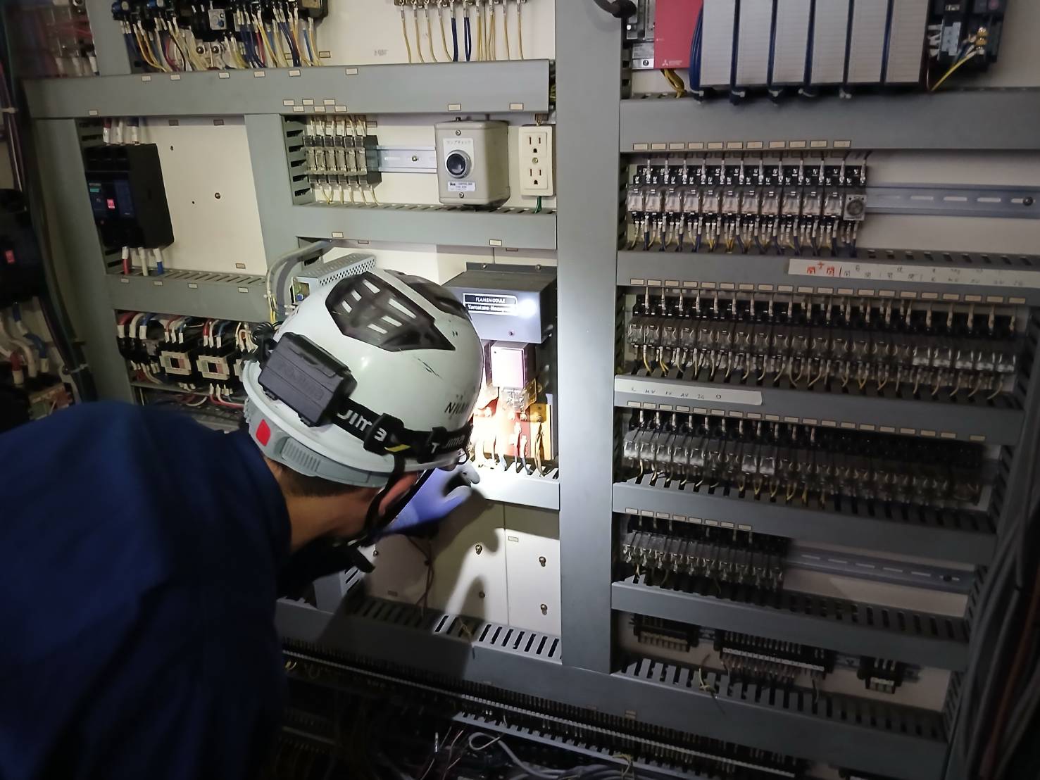 制御盤の漏電・接触不良