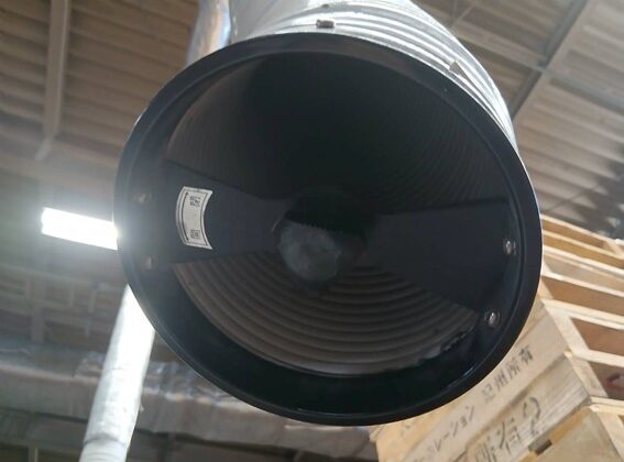 室内機ダクト末端の開閉部